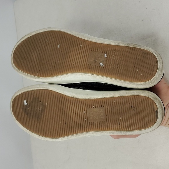 Naturalizer Marianne Loafers Slip On Sparkle Gray Leather Casual Womens 7 - Picture 9 of 11